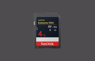The first SD card with a capacity of 4TB was unveiled by SanDisk